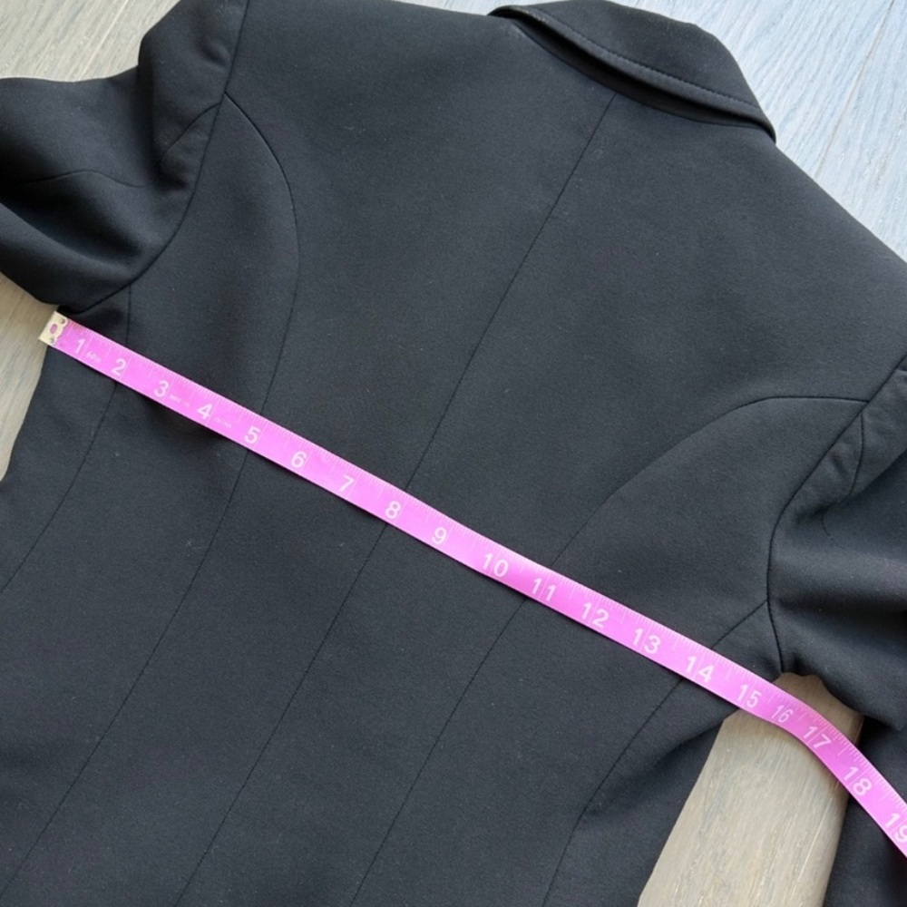 A. L.C. Sedgwick I| Double Breasted Blazer Black Gold - Size O - ALC Jacket - Picture 7 of 11